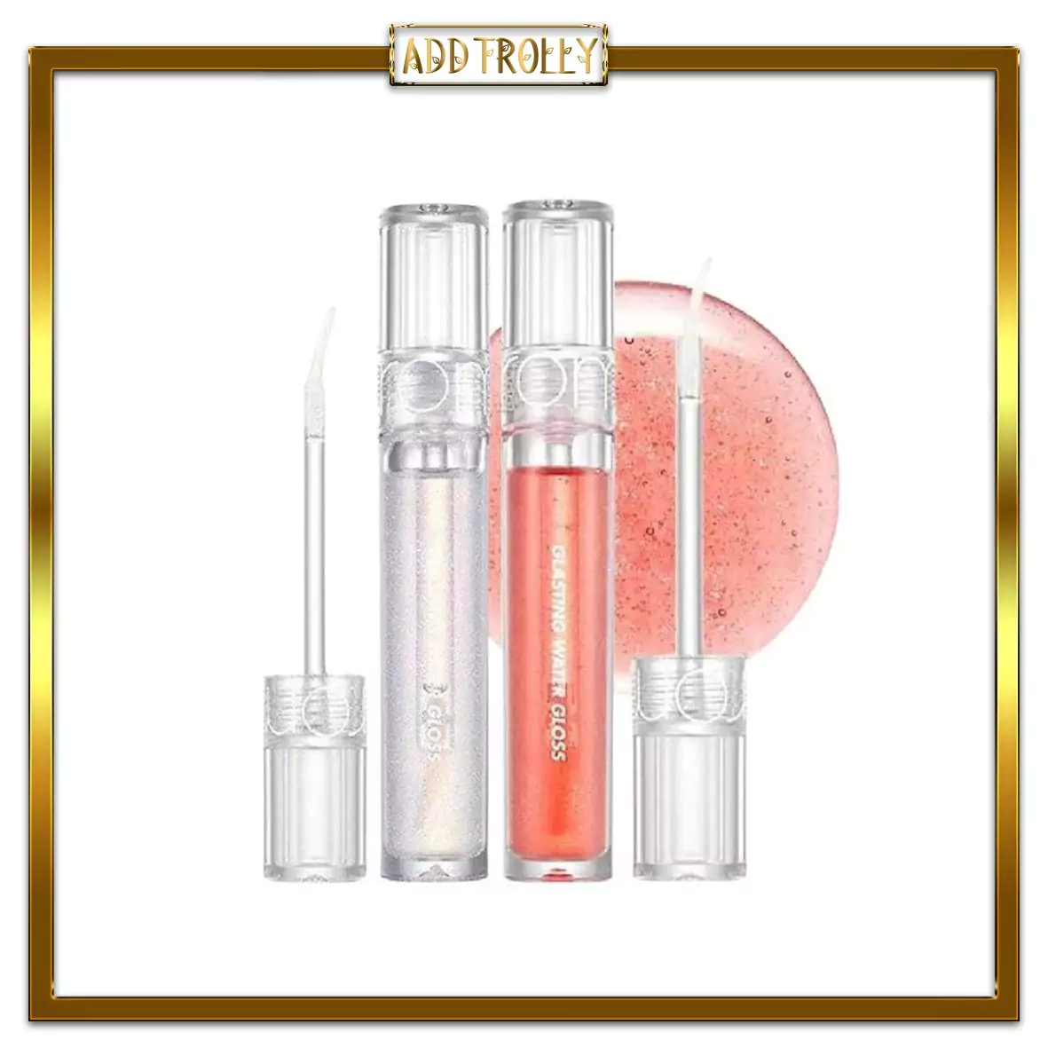 romand-glasting-water-gloss-1 لیپ گلاس براق و بیرنگ رومند - Image 1
