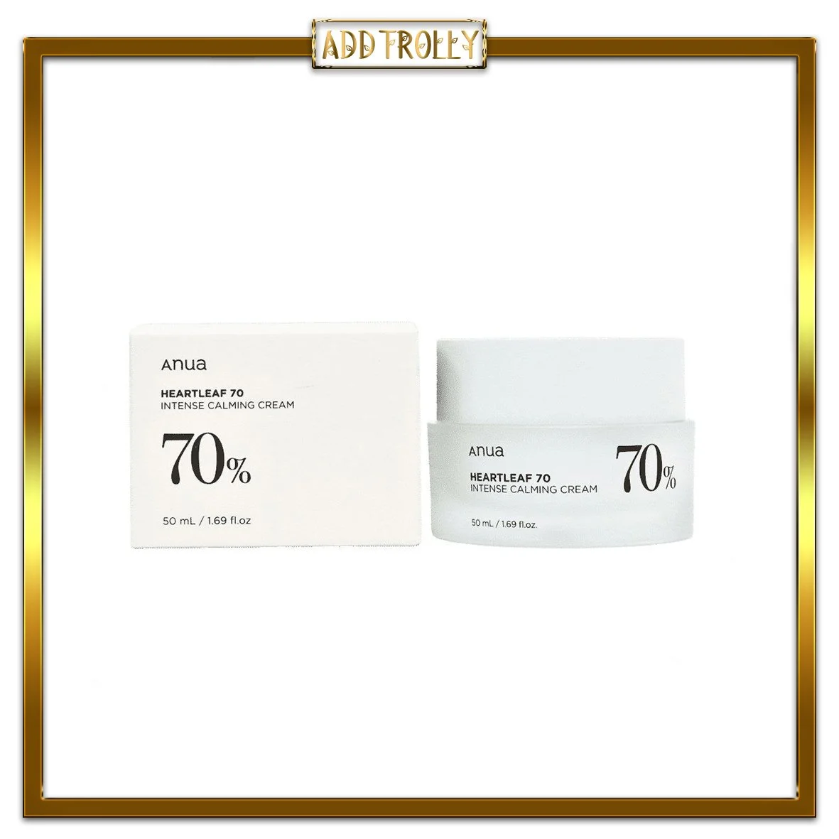 anua-heartleaf-70-intense-calming-cream کرم مرطوب کننده و التیام بخش قوی آنوا