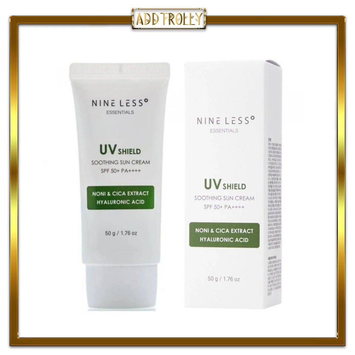 nine-less-essentials-uv-shield-soothing-sun-cream-1 ضد آفتاب تسکین دهنده ناینلس